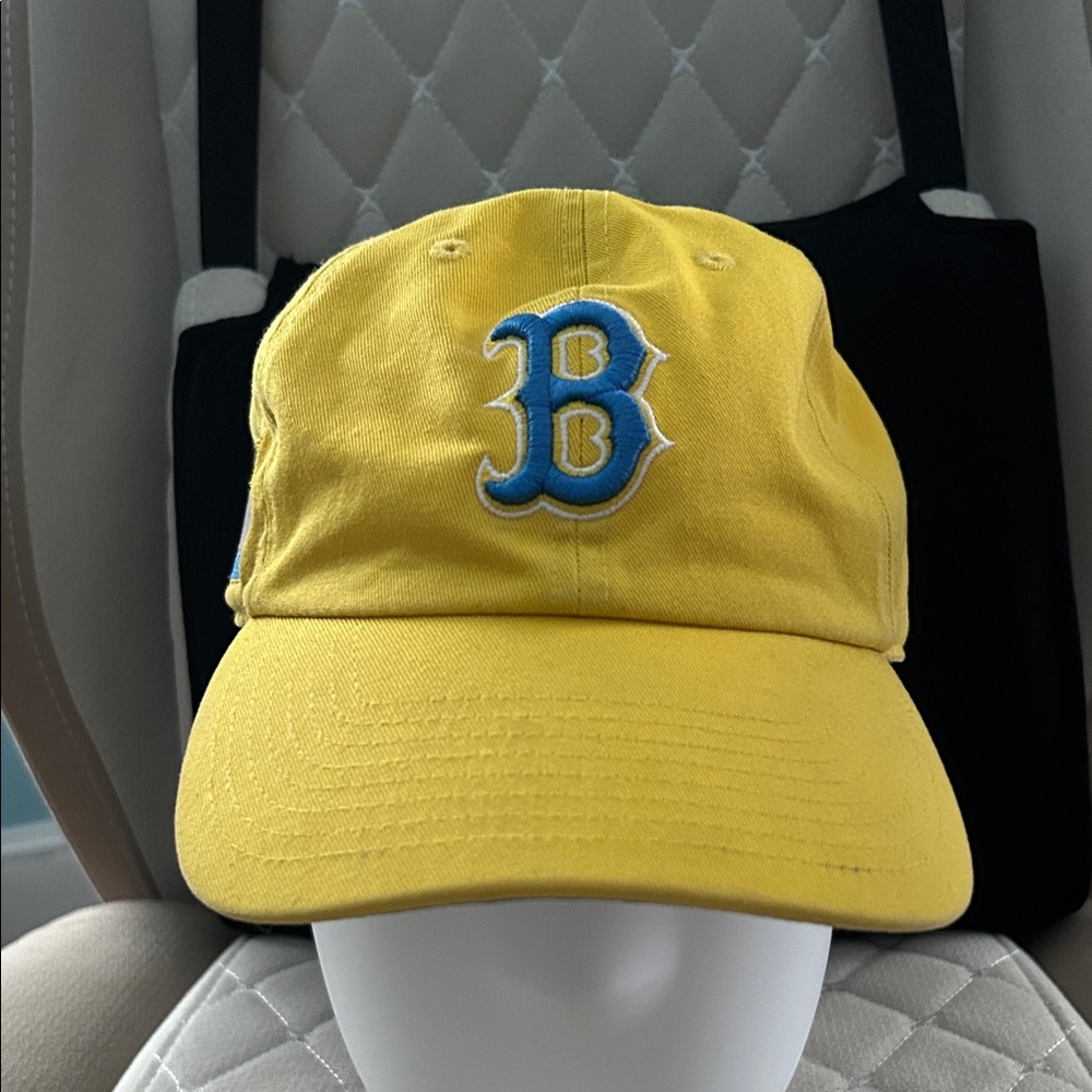 47 Brand Yellow Cap with Blue Accents